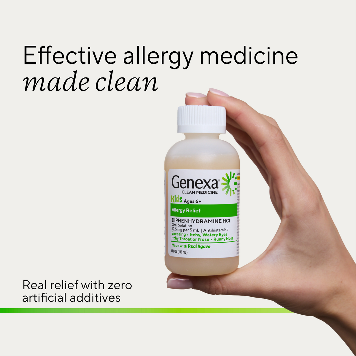 Kids' Diphenhydramine Allergy Liquid – Genexa