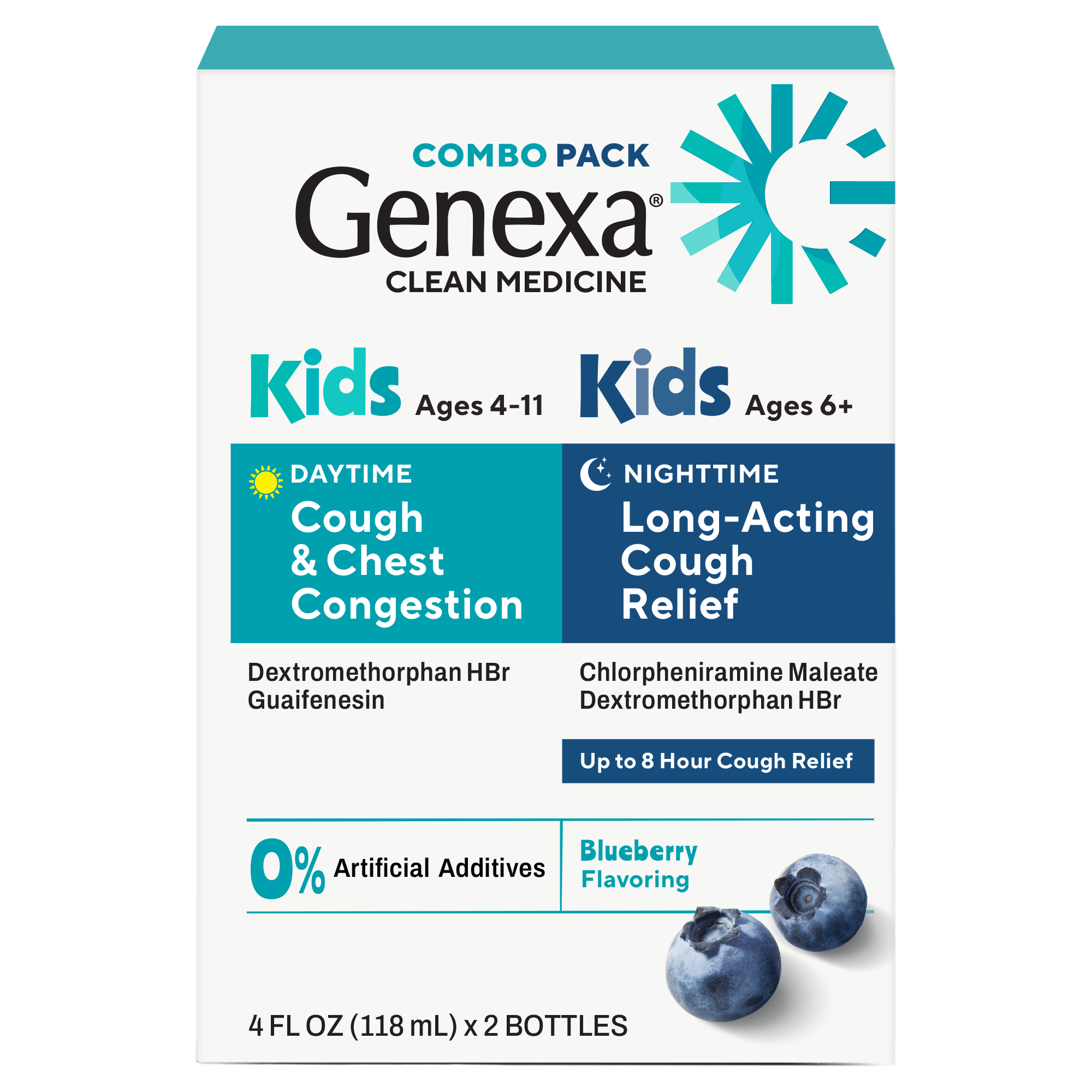 Kids' Daytime + Nighttime Cough & Chest Congestion Value Pack