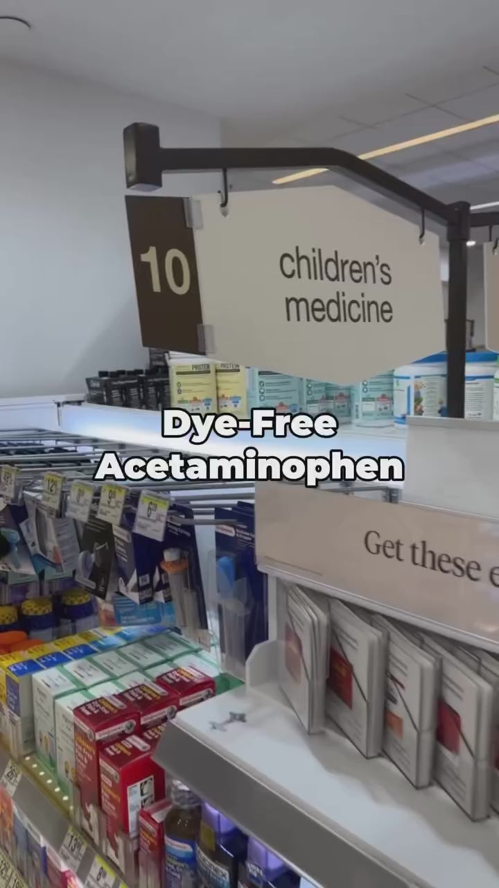 Dr Ana Maria Temple showing the places you can purchase Genexa in stores